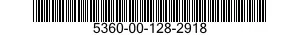 5360-00-128-2918  5360001282918 001282918