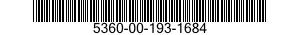 5360-00-193-1684  5360001931684 001931684