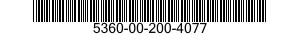 5360-00-200-4077  5360002004077 002004077