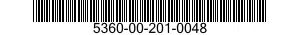5360-00-201-0048  5360002010048 002010048