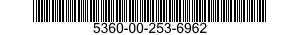 5360-00-253-6962 SPRING,HELICAL,COMPRESSION 5360002536962 002536962