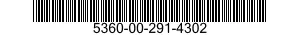 5360-00-291-4302  5360002914302 002914302
