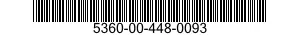 5360-00-448-0093  5360004480093 004480093