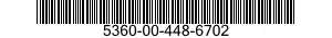 5360-00-448-6702  5360004486702 004486702