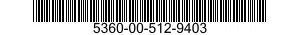 5360-00-512-9403  5360005129403 005129403