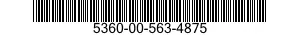5360-00-563-4875  5360005634875 005634875