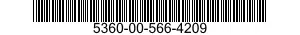 5360-00-566-4209  5360005664209 005664209