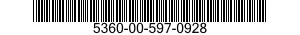 5360-00-597-0928 SPRING,HELICAL,COMPRESSION 5360005970928 005970928