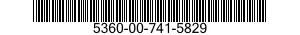 5360-00-741-5829  5360007415829 007415829