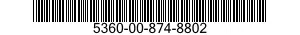5360-00-874-8802  5360008748802 008748802