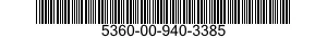 5360-00-940-3385  5360009403385 009403385