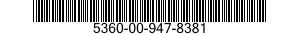 5360-00-947-8381 SPRING,DEFLECTOR 5360009478381 009478381