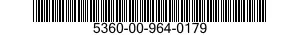5360-00-964-0179  5360009640179 009640179