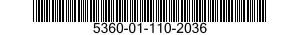 5360-01-110-2036 SPRING,HELICAL,COMPRESSION 5360011102036 011102036