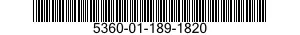 5360-01-189-1820  5360011891820 011891820