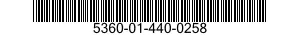 5360-01-440-0258  5360014400258 014400258