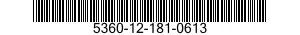 5360-12-181-0613 SPRING,HELICAL,COMPRESSION 5360121810613 121810613