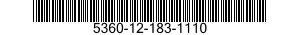 5360-12-183-1110 SPRING,SPIRAL,TORSION 5360121831110 121831110