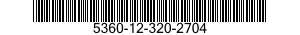 5360-12-320-2704 SPRING,HELICAL,COMPRESSION 5360123202704 123202704