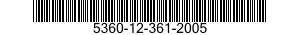 5360-12-361-2005 SPRING,HELICAL,COMPRESSION 5360123612005 123612005