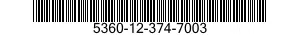 5360-12-374-7003 SPRING,HELICAL,TORSION 5360123747003 123747003
