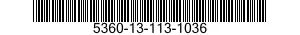 5360-13-113-1036 SPRING,HELICAL,COMPRESSION 5360131131036 131131036