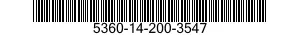 5360-14-200-3547  5360142003547 142003547