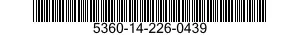 5360-14-226-0439  5360142260439 142260439