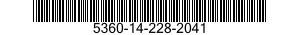 5360-14-228-2041 SPRING,HELICAL,COMPRESSION 5360142282041 142282041