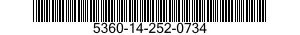 5360-14-252-0734 SPRING,HELICAL,COMPRESSION 5360142520734 142520734