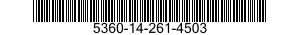 5360-14-261-4503  5360142614503 142614503