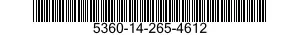 5360-14-265-4612  5360142654612 142654612