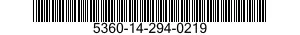 5360-14-294-0219  5360142940219 142940219