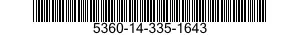 5360-14-335-1643  5360143351643 143351643