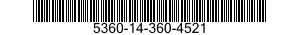 5360-14-360-4521  5360143604521 143604521