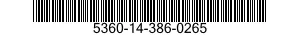5360-14-386-0265 SPRING,HELICAL,COMPRESSION 5360143860265 143860265