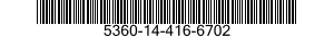 5360-14-416-6702 SPRING,HELICAL,COMPRESSION 5360144166702 144166702