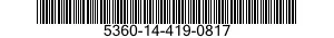 5360-14-419-0817 SPRING,HELICAL,COMPRESSION 5360144190817 144190817