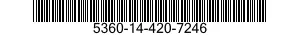 5360-14-420-7246 SPRING,HELICAL,COMPRESSION 5360144207246 144207246