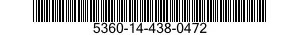 5360-14-438-0472 SPRING,HELICAL,TORSION 5360144380472 144380472