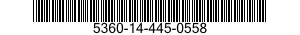 5360-14-445-0558  5360144450558 144450558