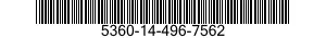 5360-14-496-7562 SPRING,HELICAL,EXTENSION 5360144967562 144967562
