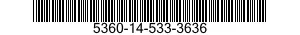 5360-14-533-3636 SPRING,HELICAL,COMPRESSION 5360145333636 145333636