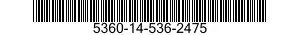 5360-14-536-2475 SPRING,HELICAL,COMPRESSION 5360145362475 145362475