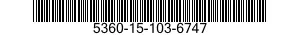 5360-15-103-6747 SPRING,HELICAL,COMPRESSION 5360151036747 151036747