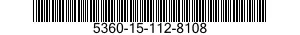 5360-15-112-8108 SPRING,HELICAL,COMPRESSION 5360151128108 151128108