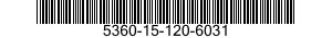 5360-15-120-6031 SPRING,HELICAL,COMPRESSION 5360151206031 151206031