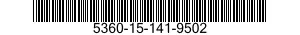 5360-15-141-9502 SPRING,HELICAL,COMPRESSION 5360151419502 151419502