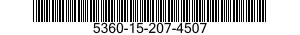5360-15-207-4507 SPRING,HELICAL,TORSION 5360152074507 152074507