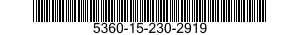 5360-15-230-2919 MOLLA LEVA ARRESTO 5360152302919 152302919